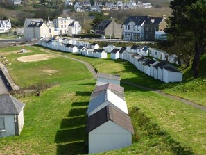 The cabins of the beach