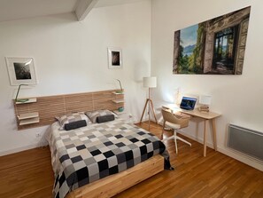 Second bedroom, under the roof, with air con