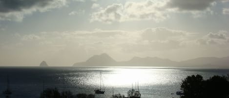 Vue mer du balcon