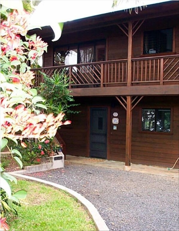 Front View of the Wailua Hideaway Private Apartment