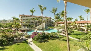 the view from the terrace of the Penthouse