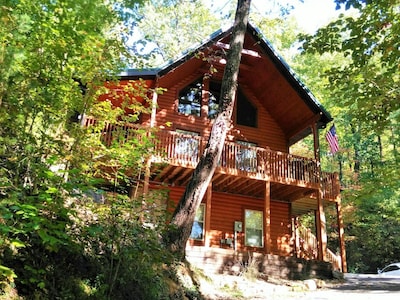 Cozy Up Fireplace and Bubble Up Hot Tub...Near Pigeon Forge and Gatlinburg