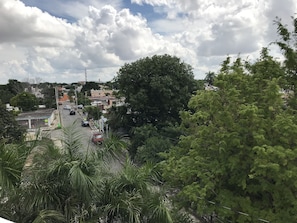 Vue depuis l’hébergement