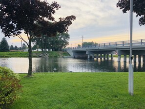 View from the front yard 