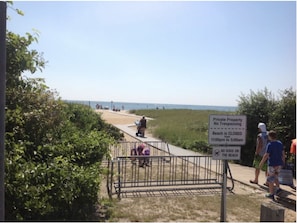 Private Neighborhood Beach Access, passes come in the welcome booklet.