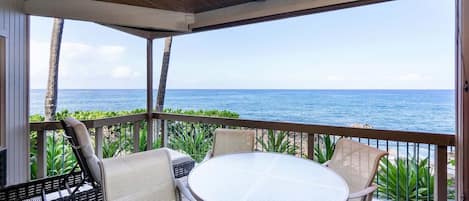 Wake up to ocean views on your lanai