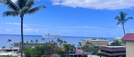 Ocean and town view