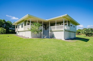 View of the house toward the back lanai
