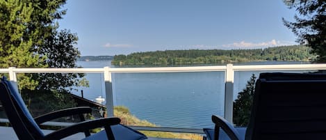 Private deck on Master Suite