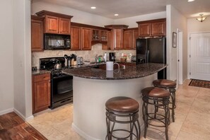 Kitchen with Bar Seating