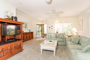 Living room with TV