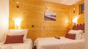 The bedrooms feature a variety of bedding options - please specify your preferences with our team!