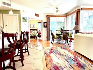 View of Great Room from Front Door