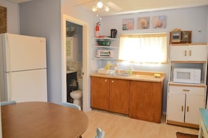 Kitchenette with appliances