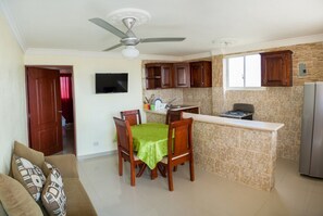 Kitchen, dining room/living room