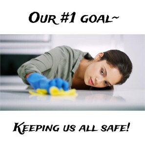 We clean & disinfect all surfaces incl door handles, furniture & cabinet knobs, light switches & plates, thermostat & launder all linens, blankets, towels & washcloths as a normal cleaning. We distance bookings. No same-day check-out/ins. Min 24+ hrs