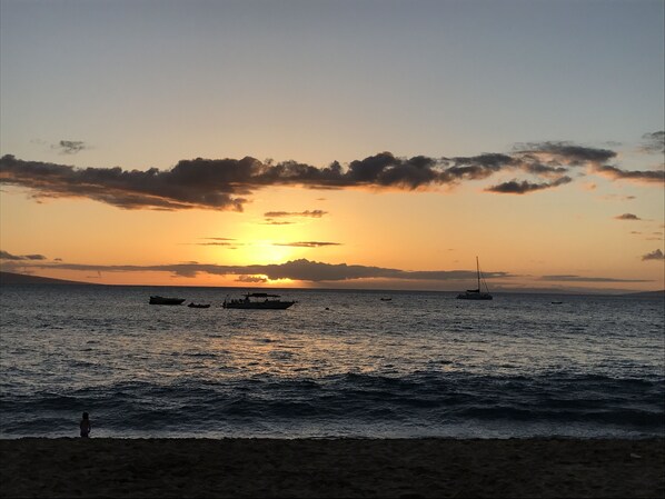 Sunset from the lanai