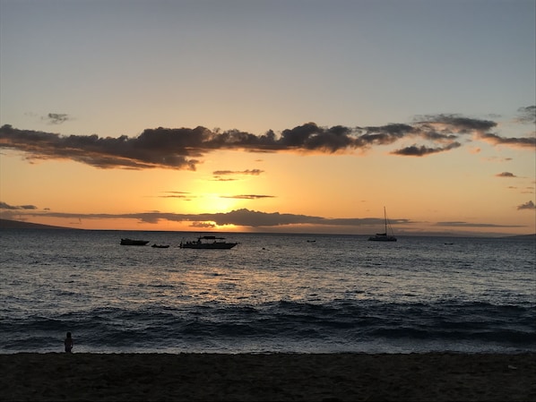 Sunset from the lanai