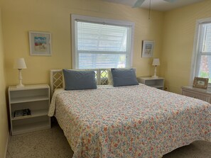 Front bedroom - king bed can be converted to 2 twin beds w/advance notice.