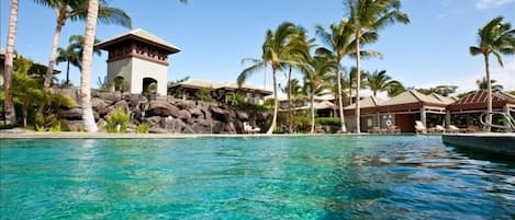 Pool at the Fairways Mauna Lani...the best pool in our opinion in the MLani