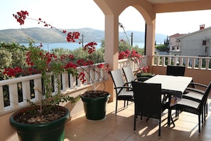 Vista del balcone