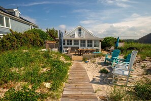 Outdoor seats to enjoy the view