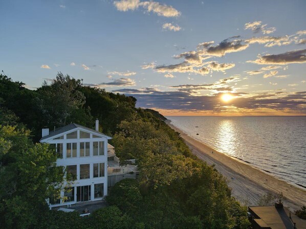 Awesome bird's eye view of Casa Playa
