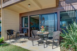 Spacious lanai