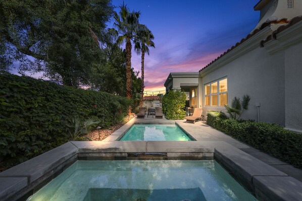Pool and hot tub