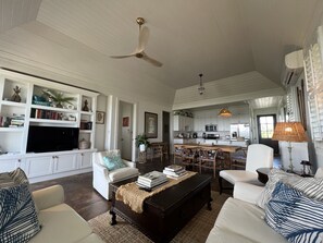 Living Area looking to dining area.