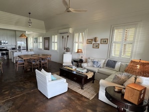Living Area looking to dining area.