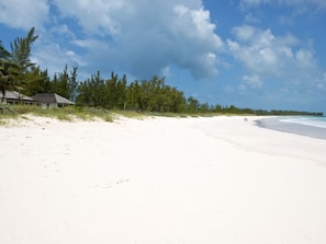 Villas from the beach