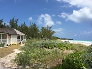 The French Leave Villa and the beach