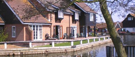 Bure Cottage Is The One with Open French Windows