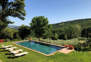 Villa in Tuscany private pool 5x12 meters  in a natural park