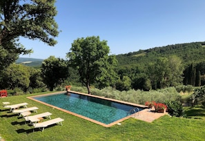 Villa in Tuscany private pool 5x12 meters  in a natural park