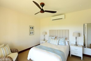 The three bedrooms feature a Double bed each.