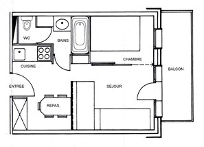 Planta do andar