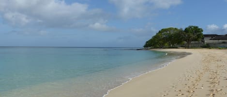 Sandy Beach and Calm Waters just step out the beach gate