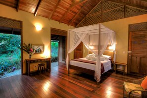 Lie back and watch the rainforest come to life

