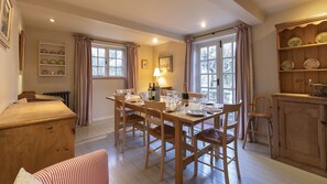 Dining Room leading to the Rose Terrace