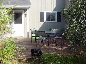 Back deck. The perfect place to unwind