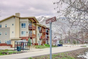 Near mountain and Free Bus