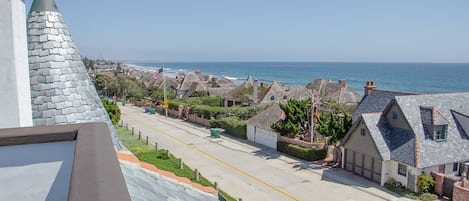 Vue sur la plage/l’océan