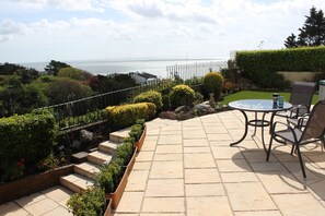 Our private patio and garden