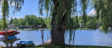 Lake front view. 