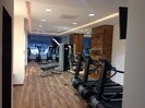 Fully equipped fitness center
