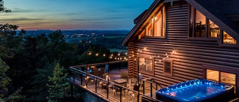 Tanglewood Mountain Lodge Sunset