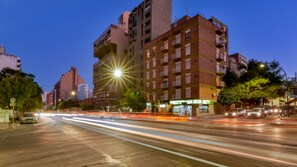 Front of property – evening/night