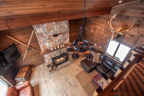 Family room from loft